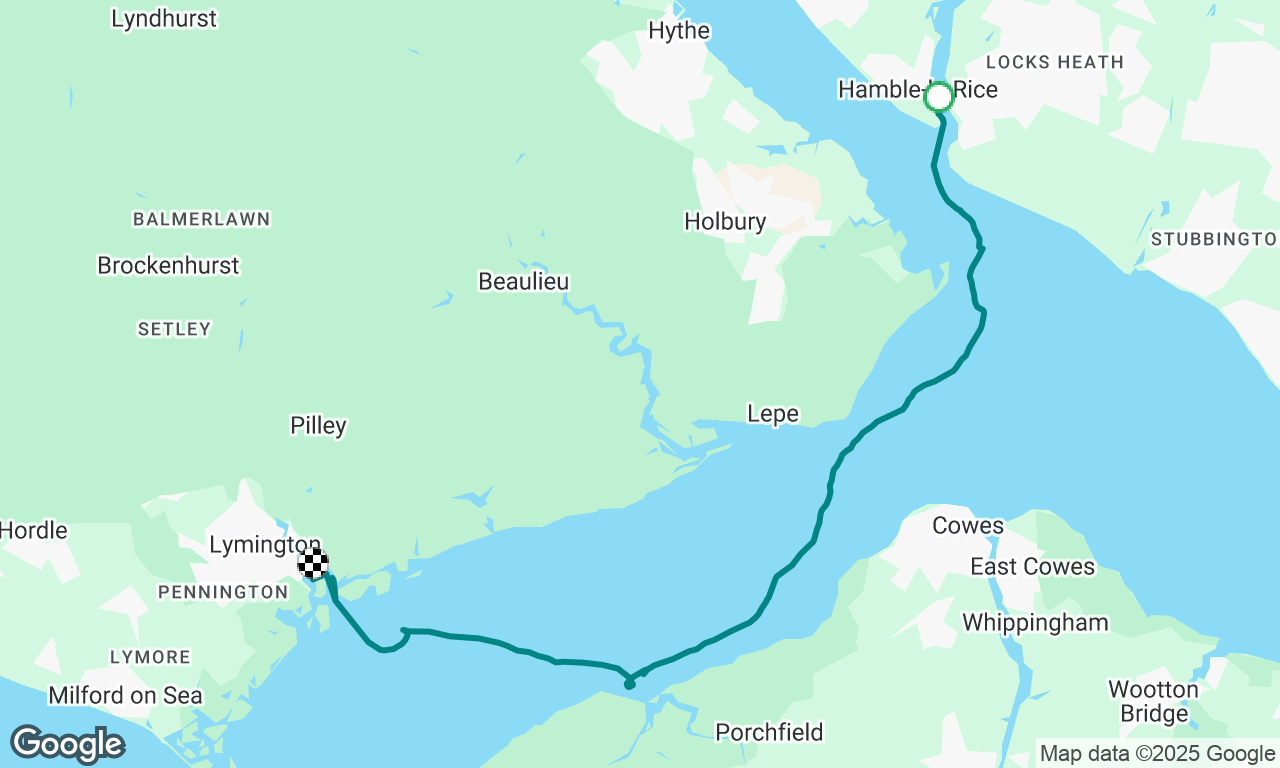 Port Hamble Marina to Lymington