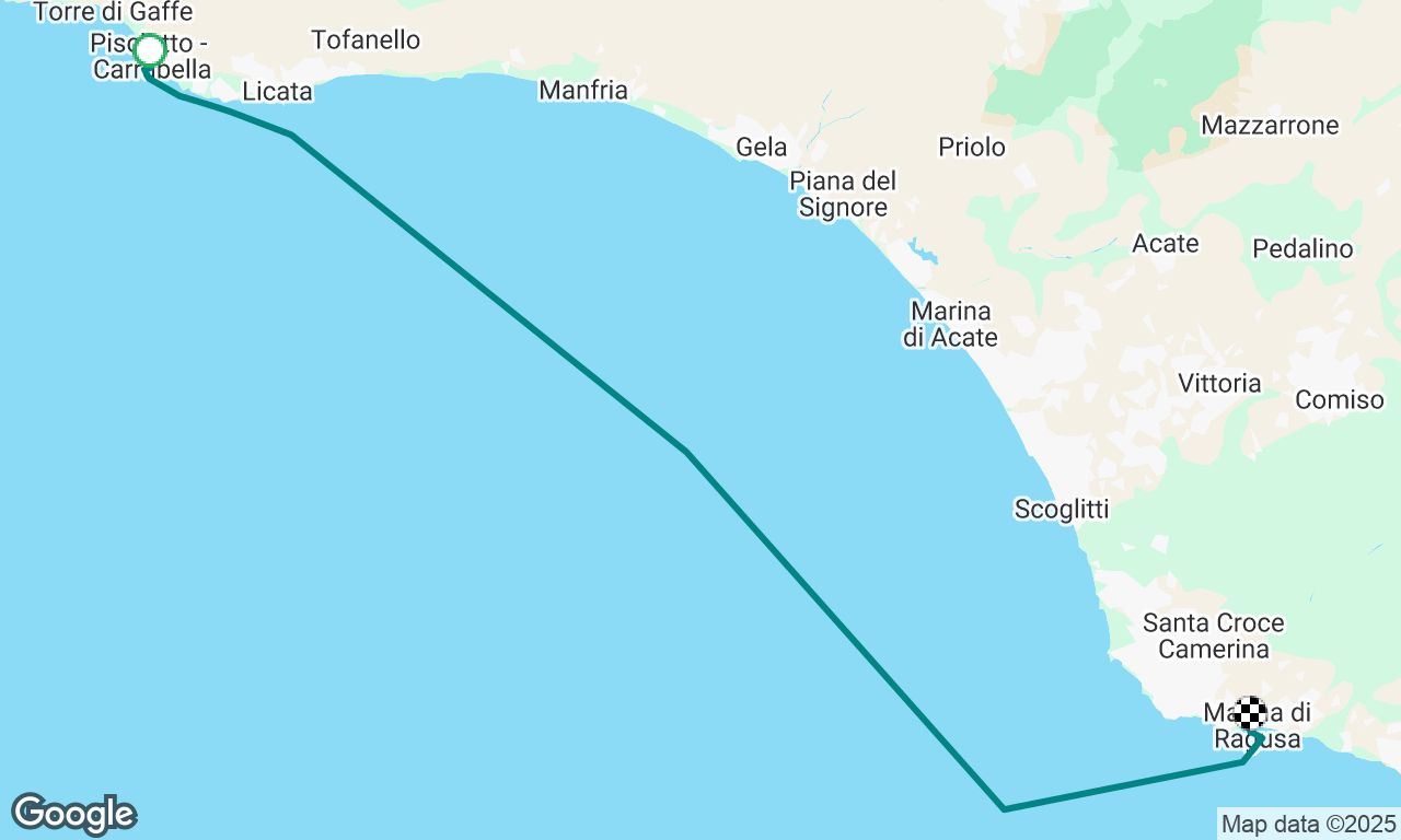 Pisciotto to Ragusa Marina