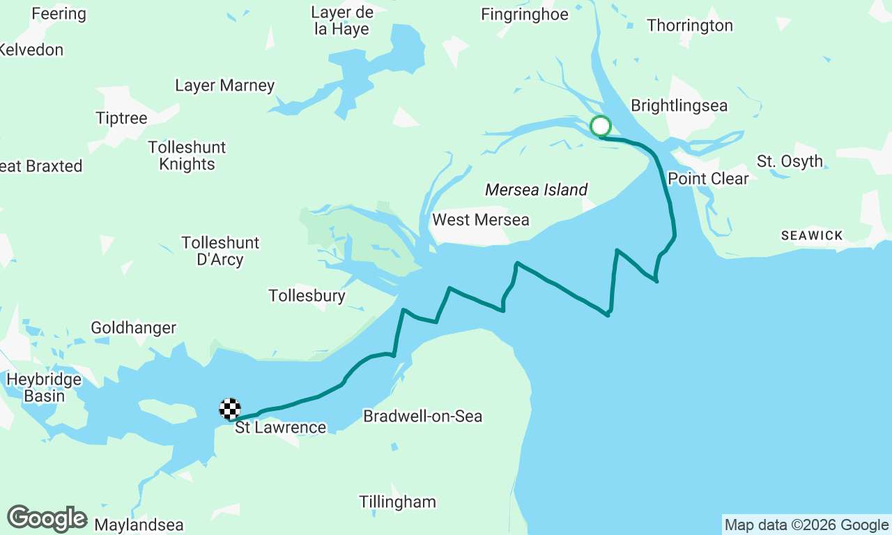 Pyefleet Creek to MSC