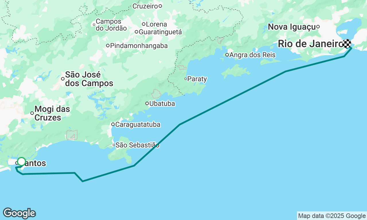 72 Regata Santos-Rio