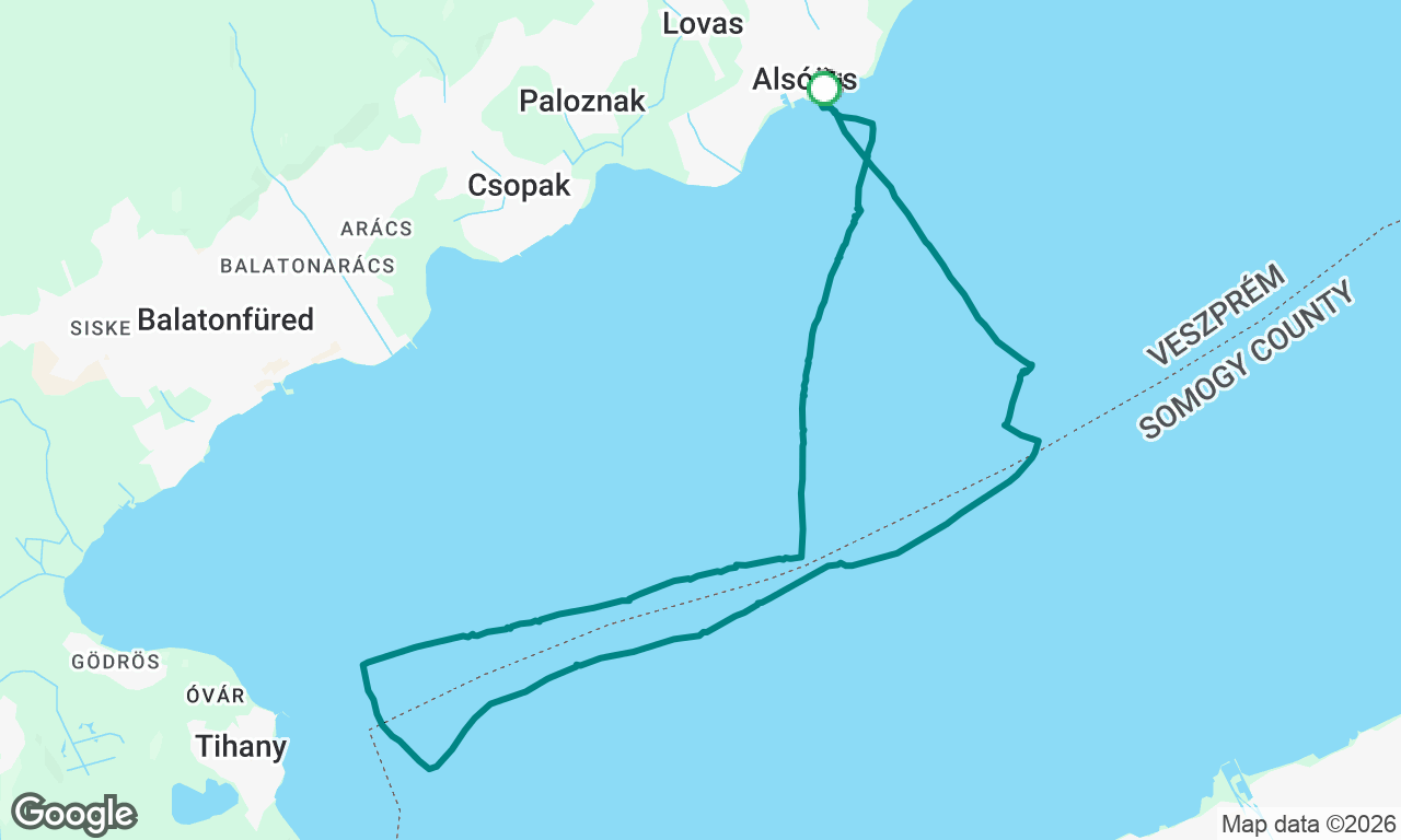 Voyage map