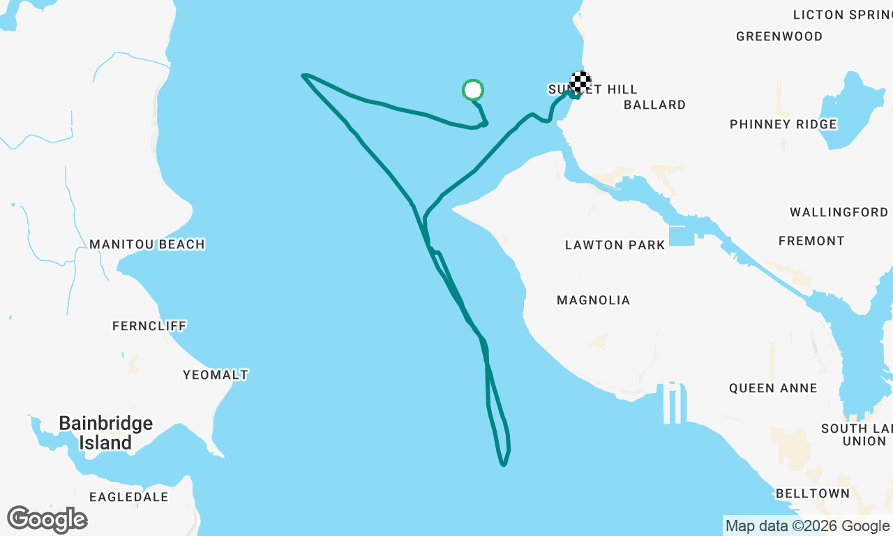 Voyage map