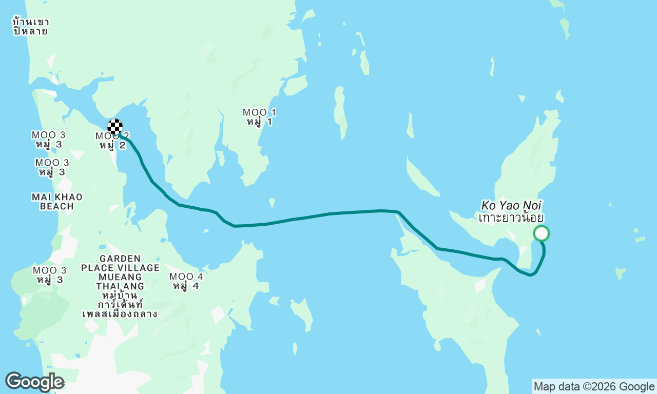 Voyage map