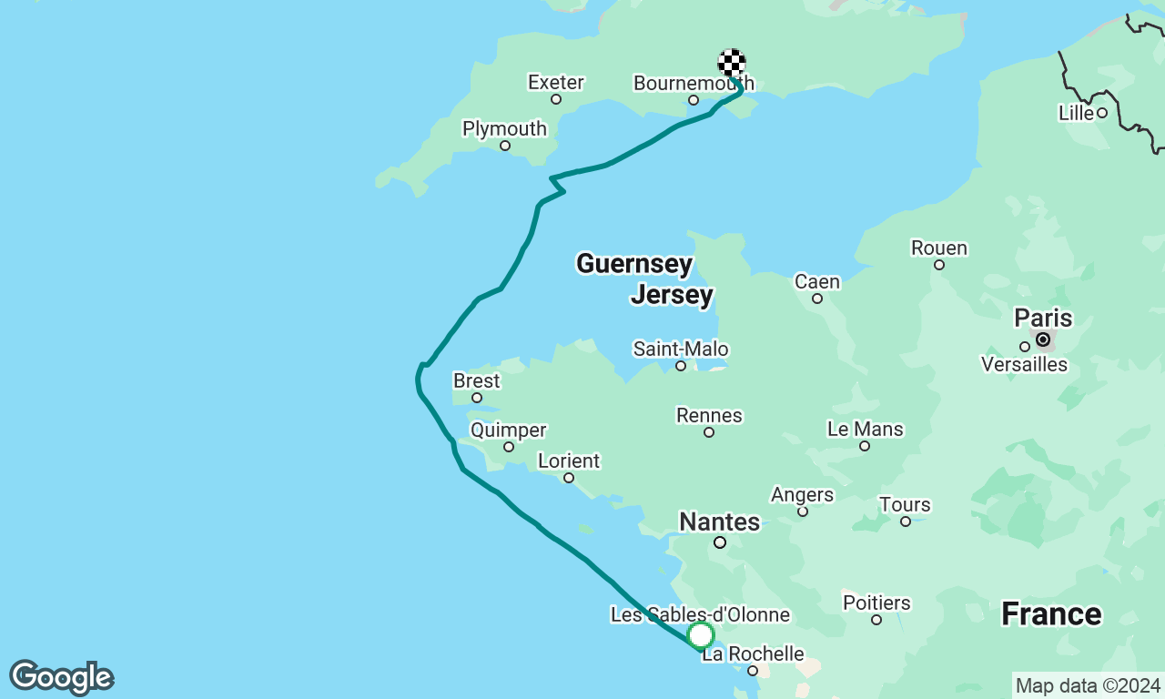 La Rochelle to Southampton Bali 4.4 Delivery