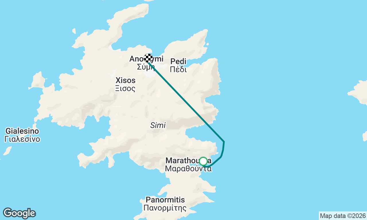 Voyage map