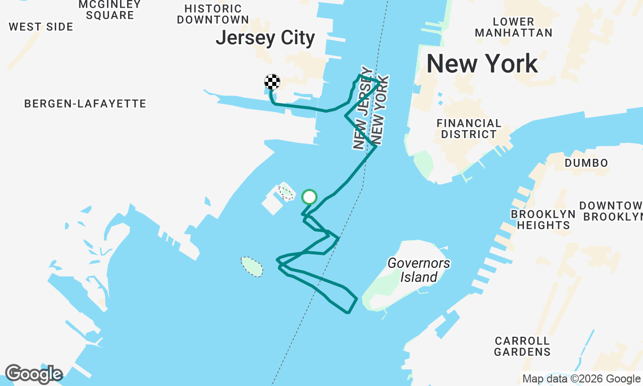 Voyage map