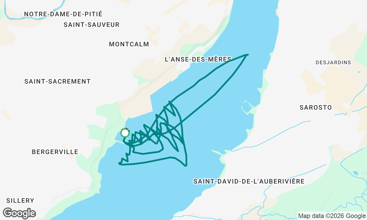 Voyage map