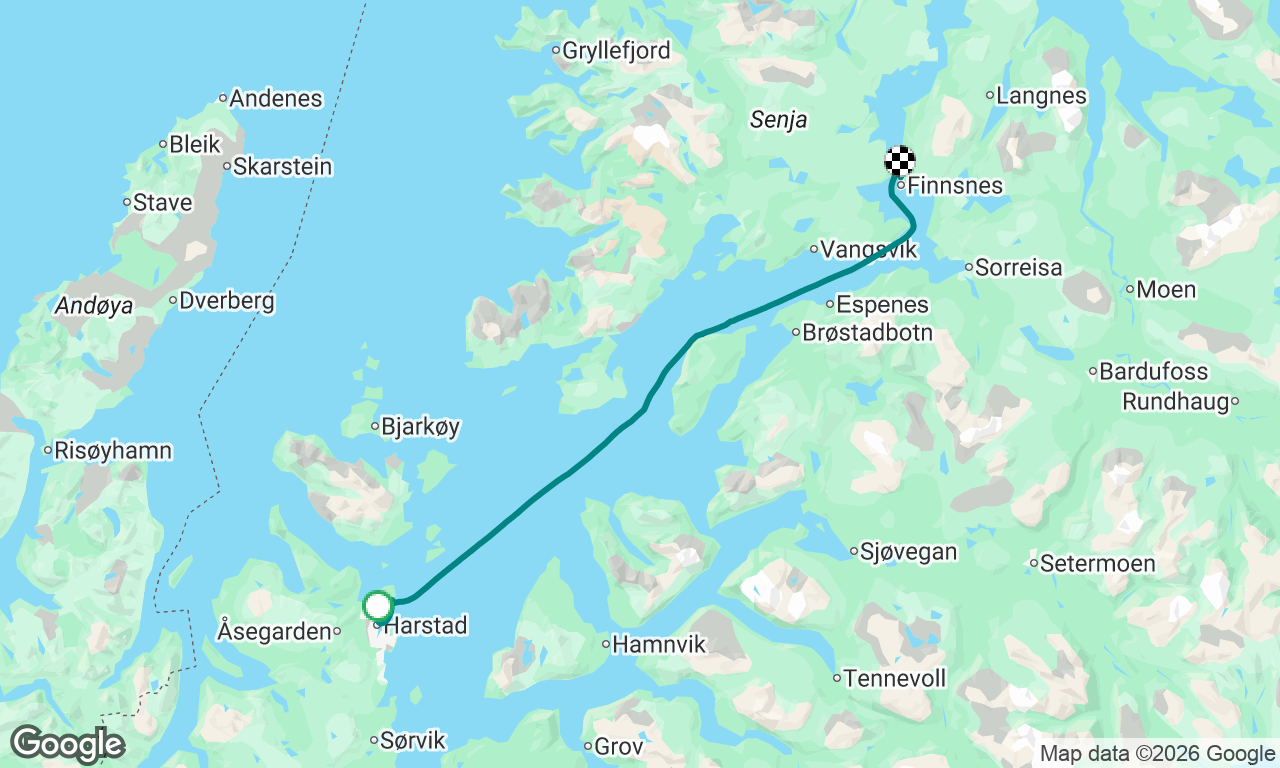 Voyage map