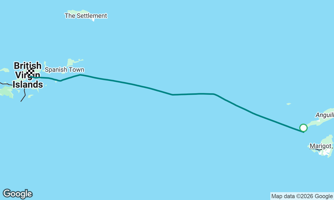 Voyage map