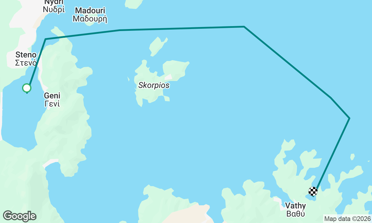 Voyage map