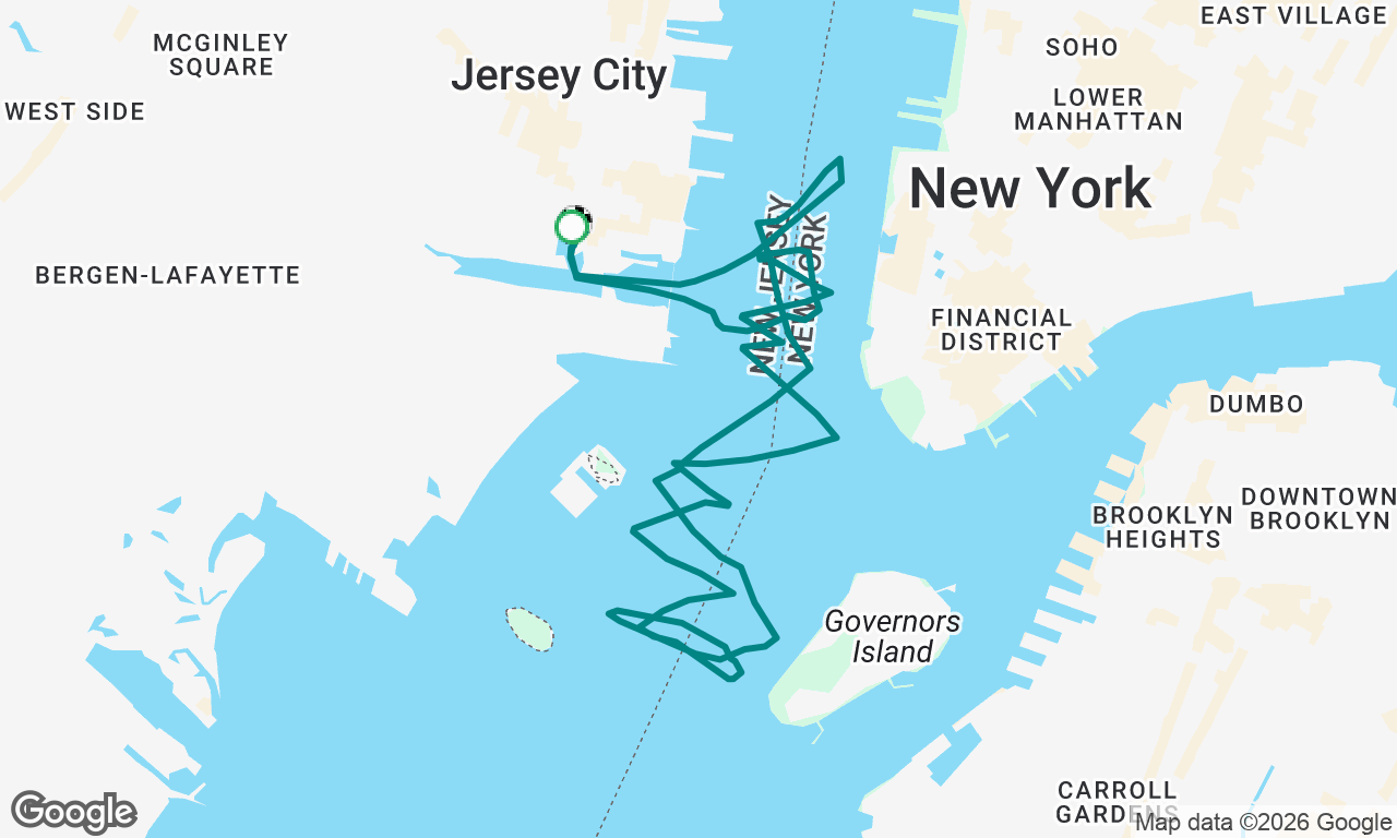 First sailing of the year