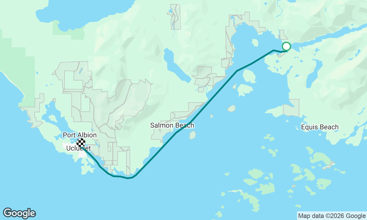 Lucky Creek to Ucluelet