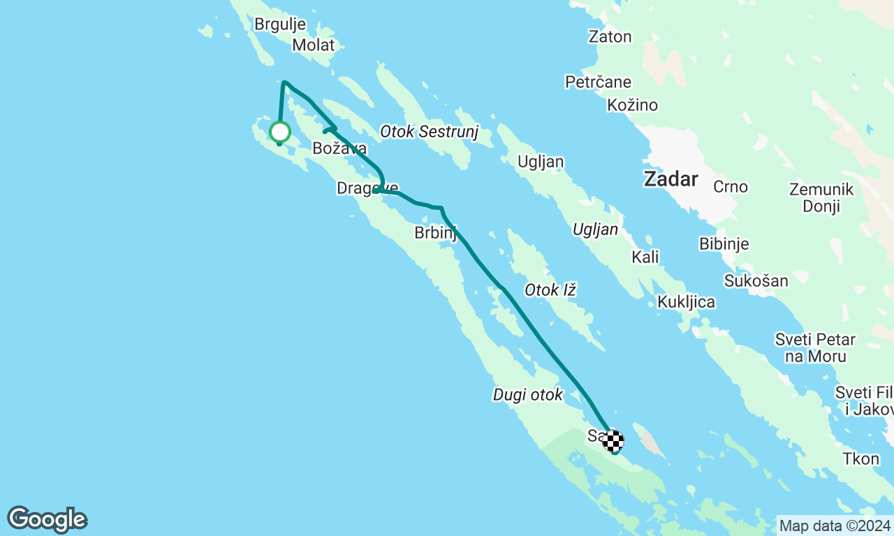 Voyage map