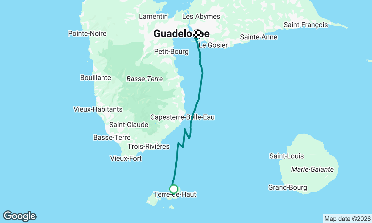 Voyage map