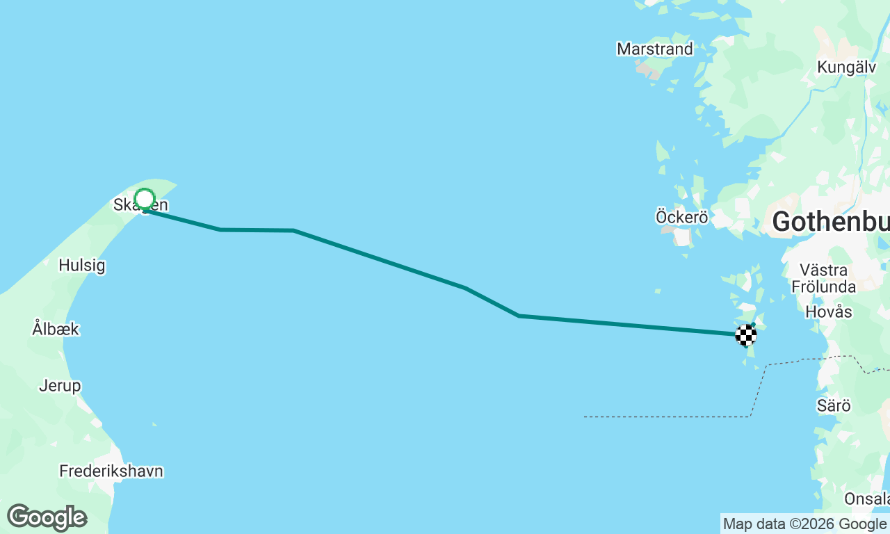 Voyage map