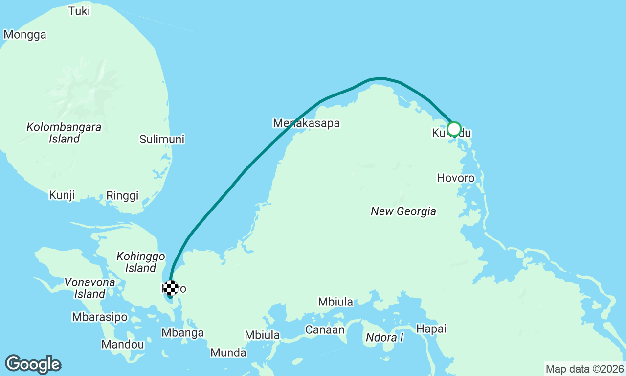 Voyage map