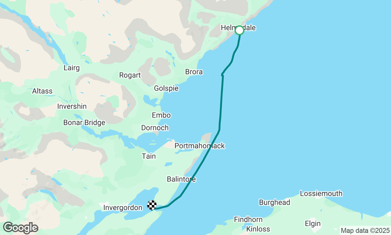 Helmsdale to Cromarty