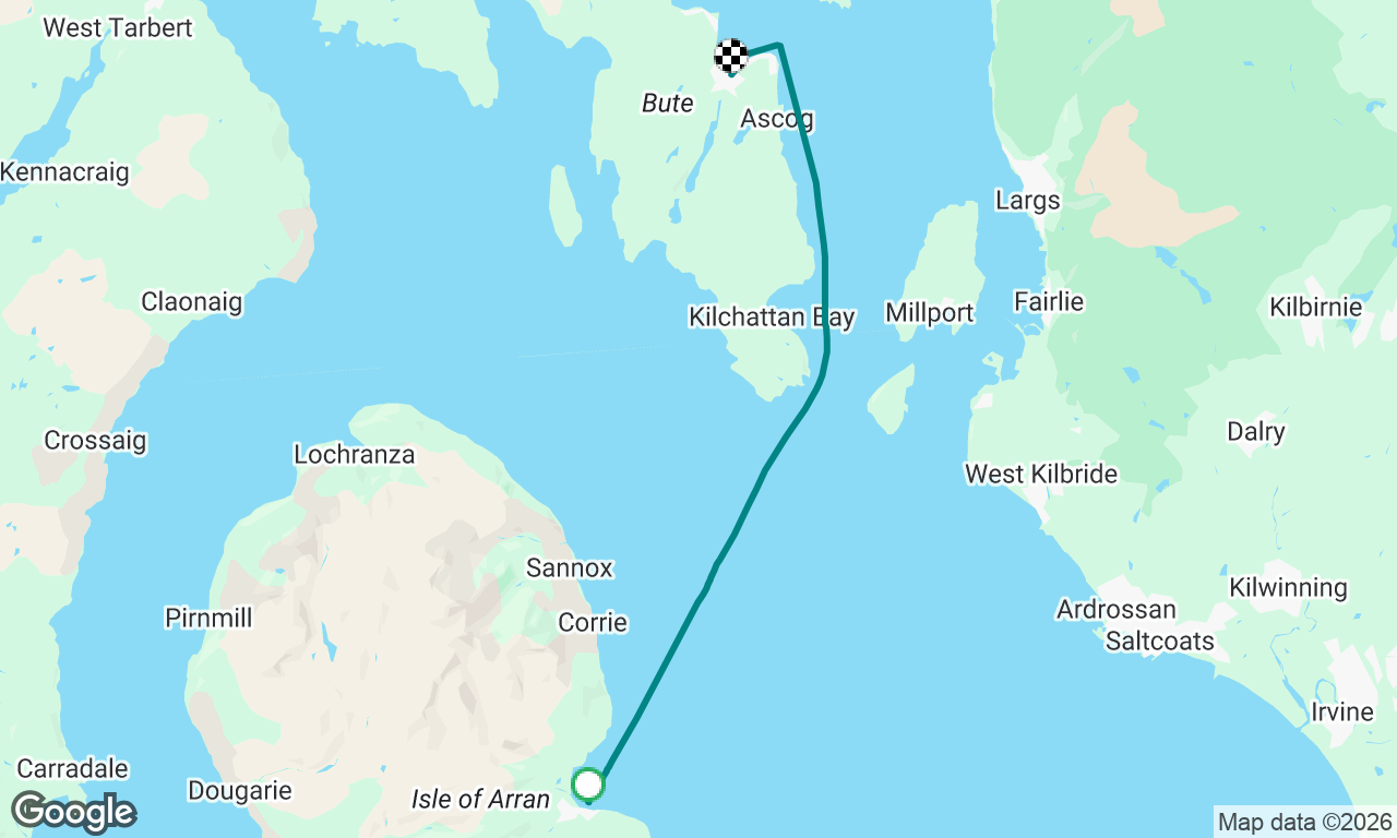 Voyage map