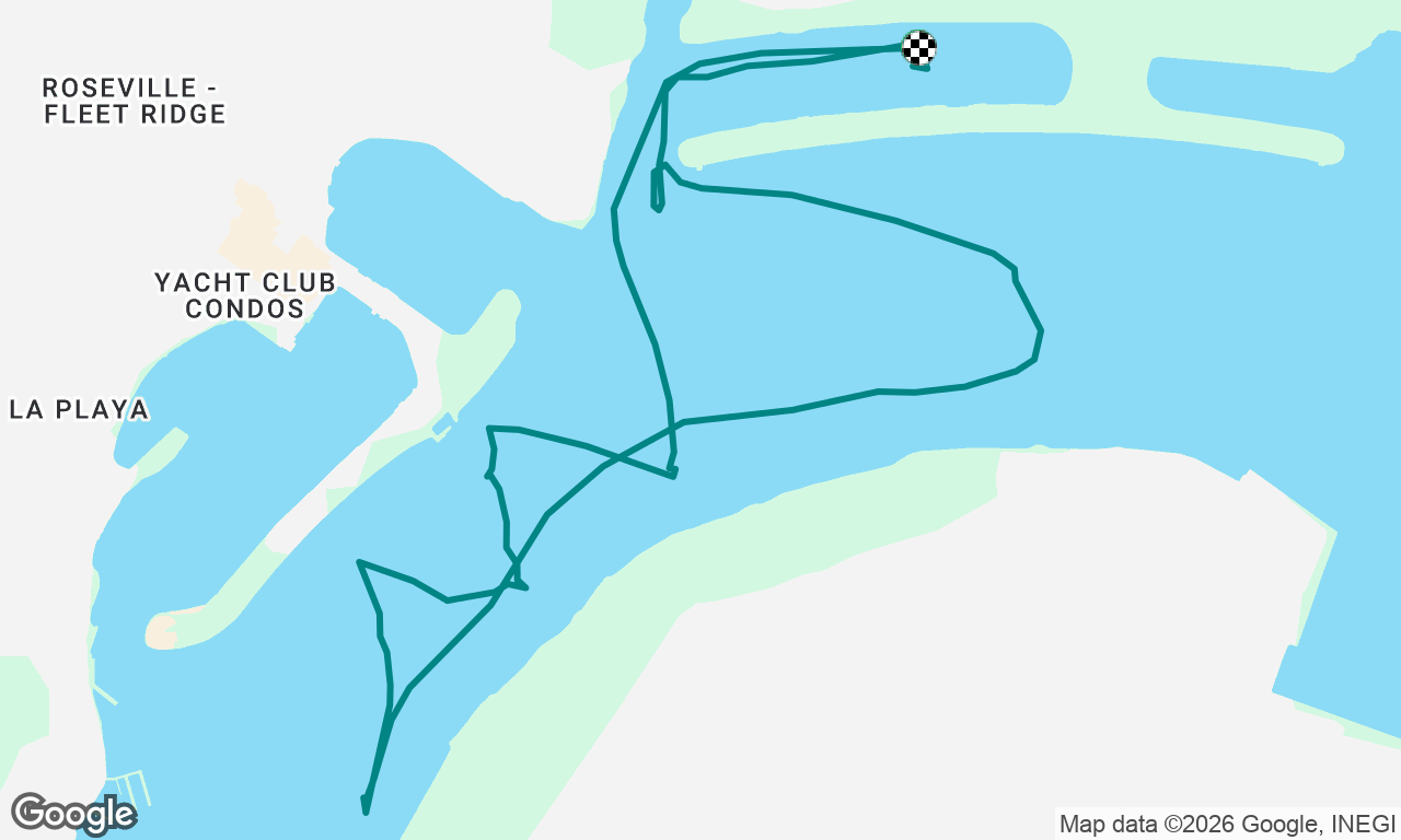 Sunday sail on Treasure Chest 