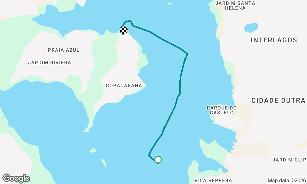Voyage map