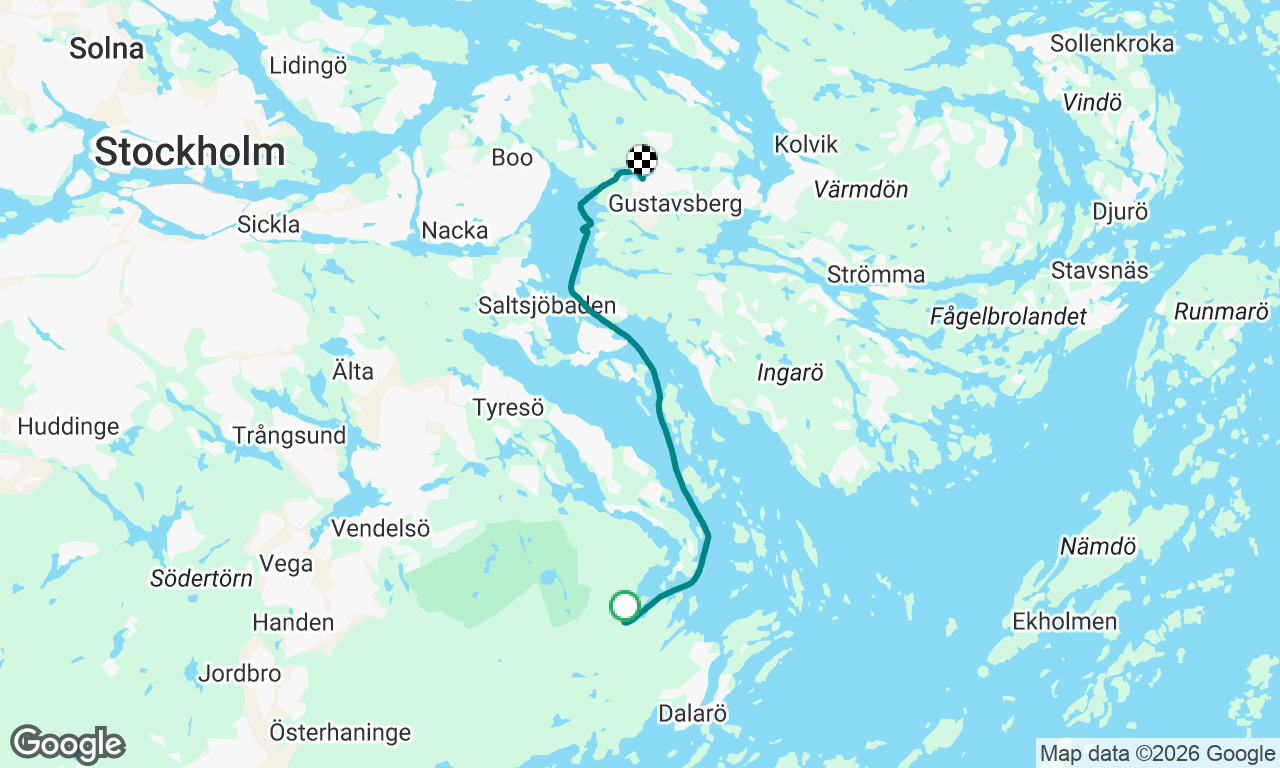 Voyage map