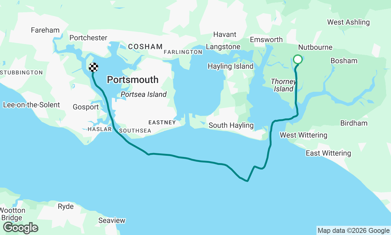Chichester to Portsmouth Harbour