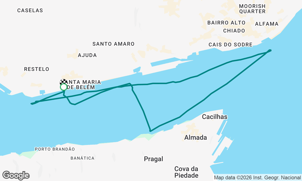 Voyage map