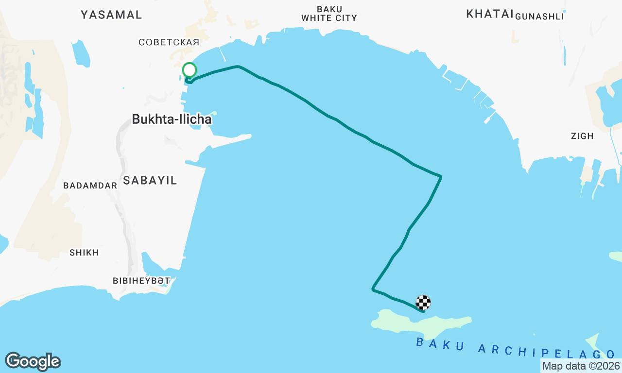 Voyage map