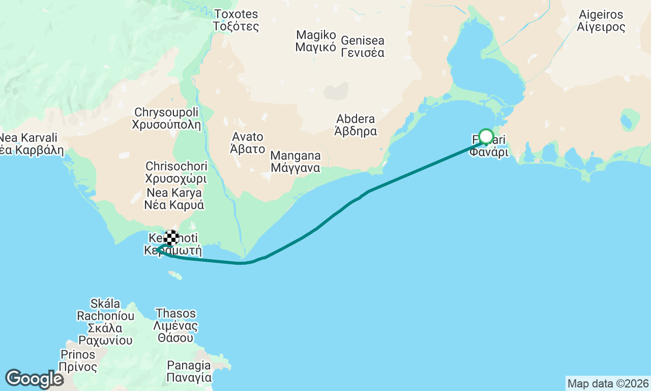 Voyage map