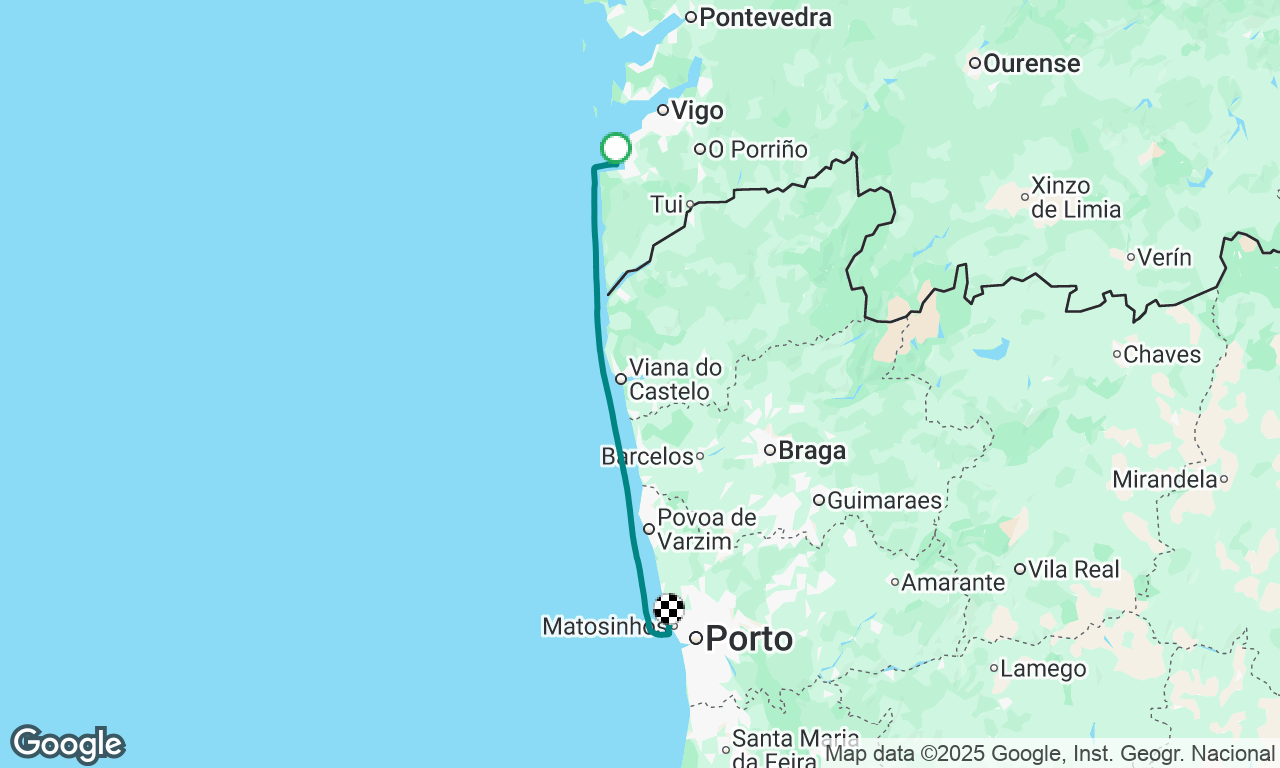 Baiona to Leixoes