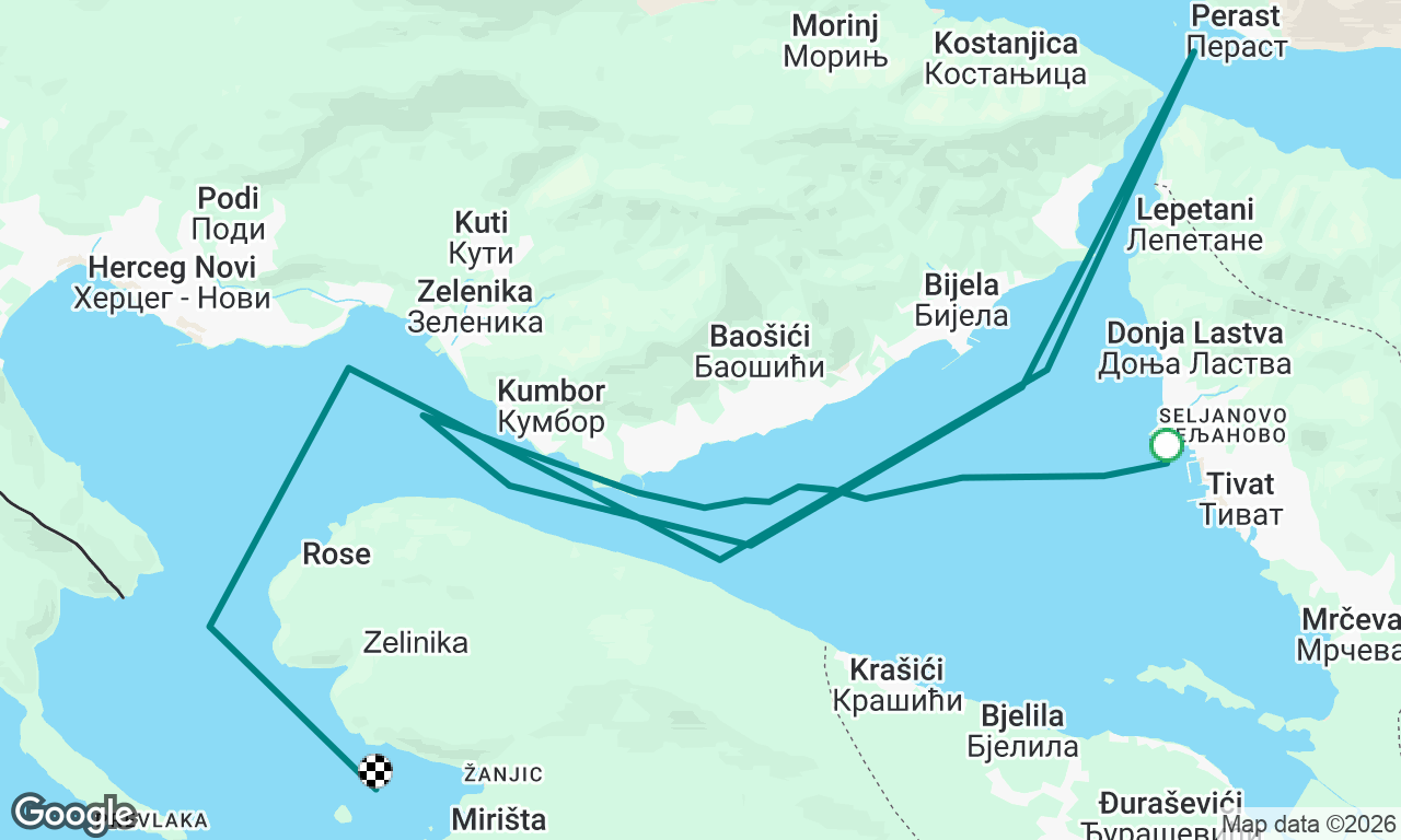 Voyage map