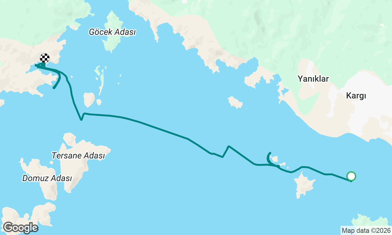 Voyage map