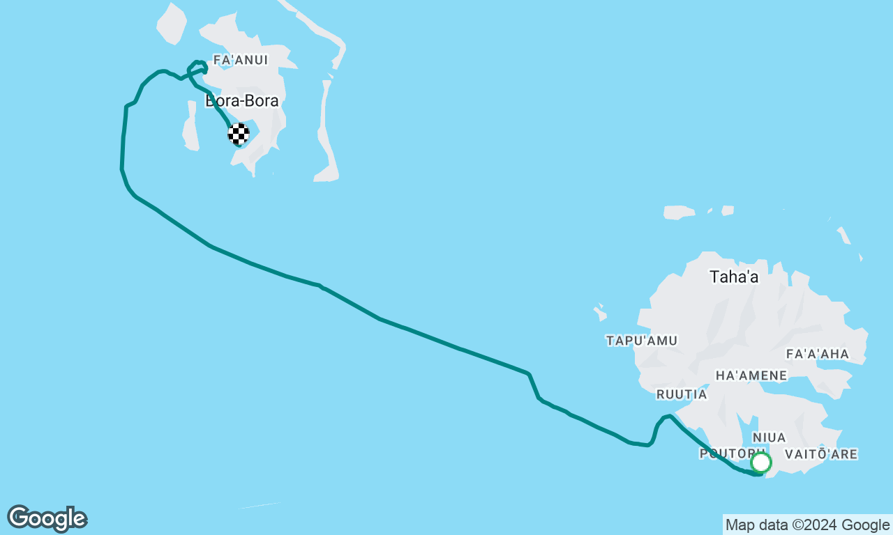 Taha’a to Bora Bora