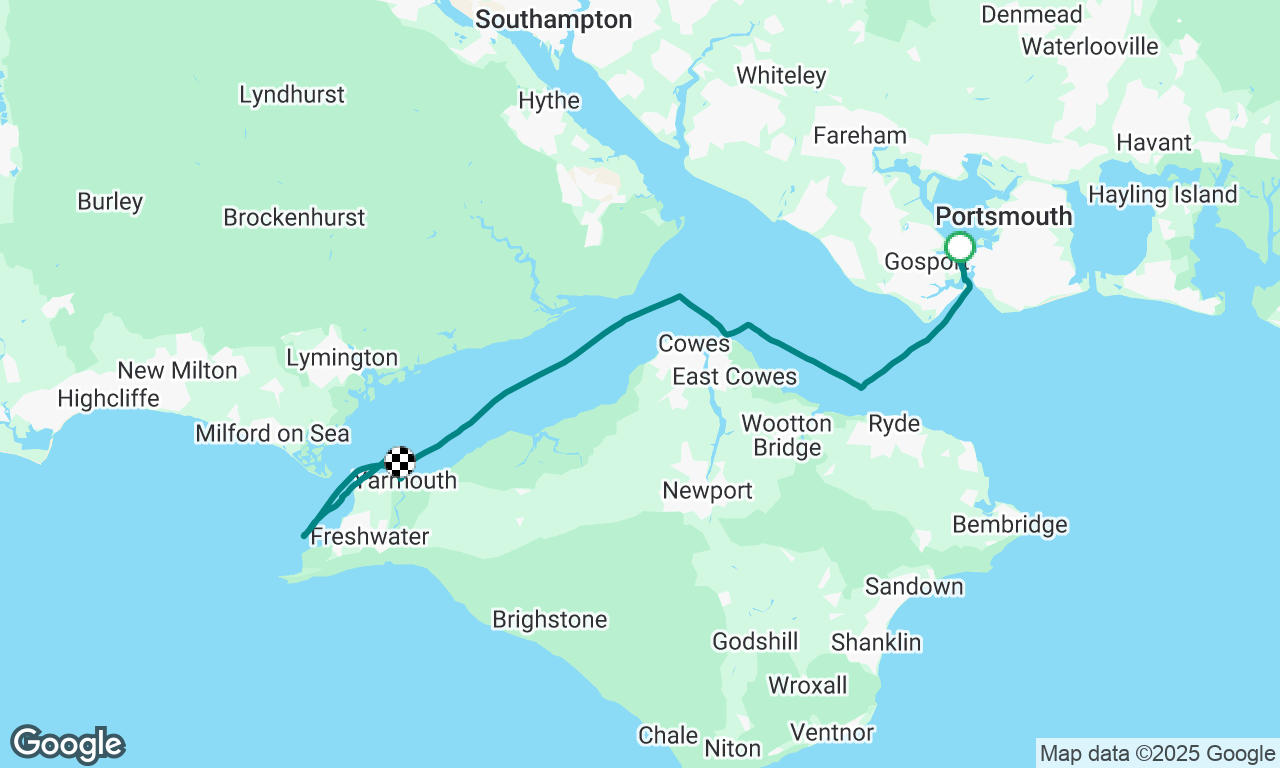 Portsmouth to Needles