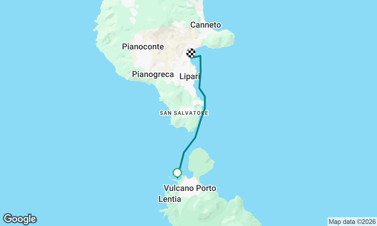 Vulcano to Lipari