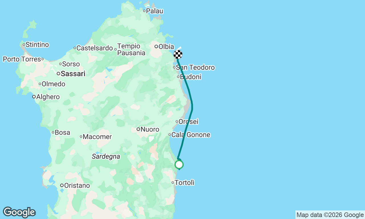 Voyage map