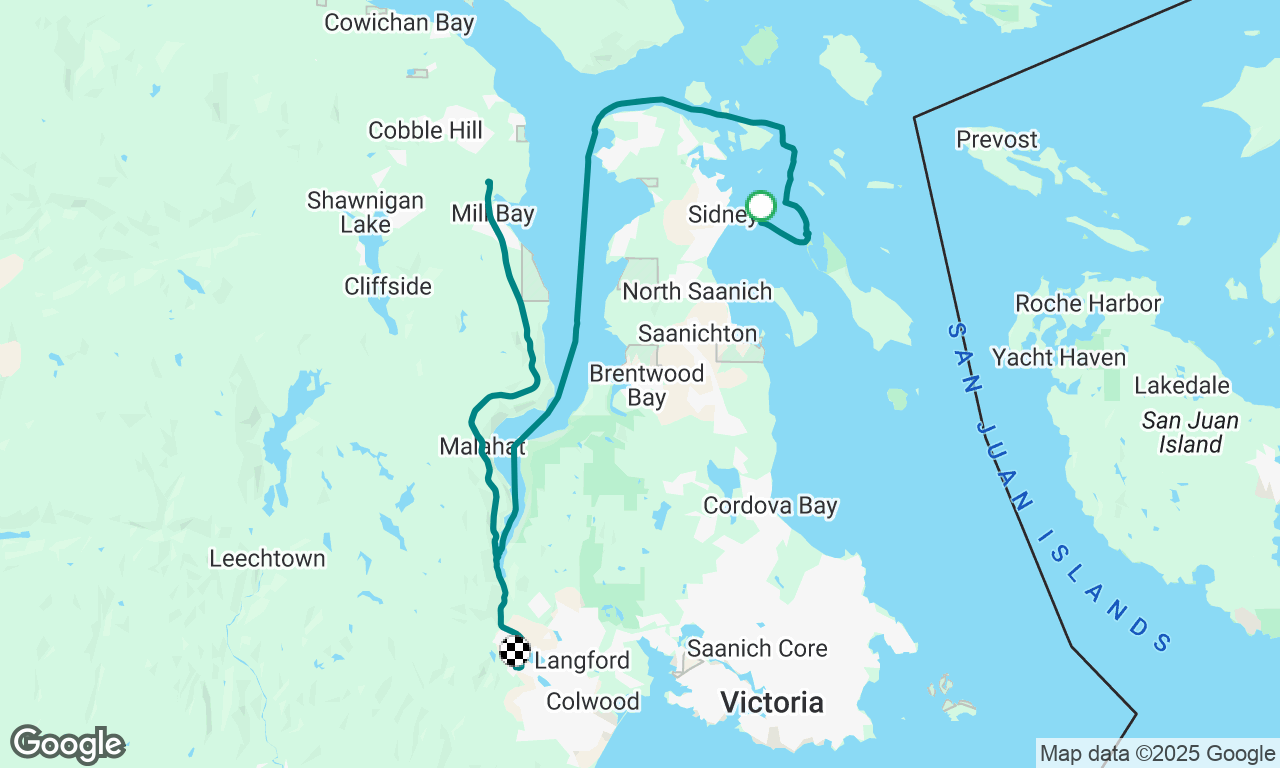 BDay sail Sidney, Spit (anch), GBM