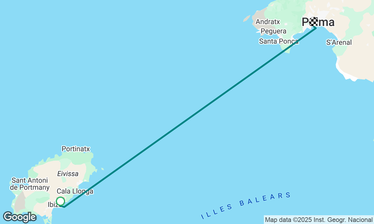 Stage 4 of Palma delivery - Ibiza to Palma