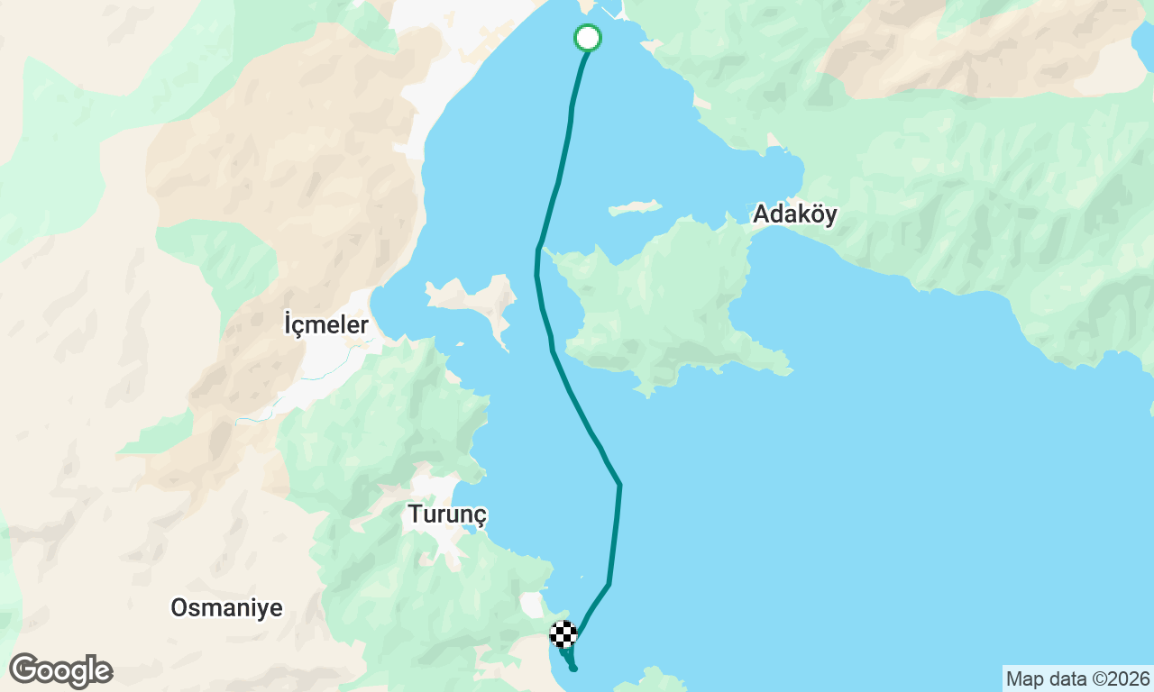Voyage map