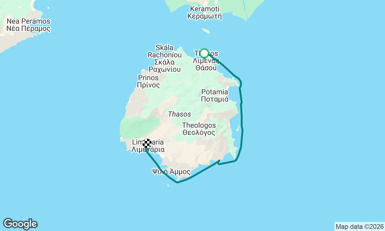 Voyage map