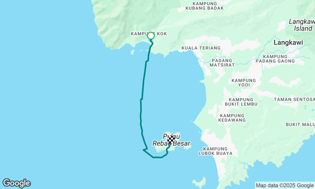 Telaga - Rebak for the social regatta