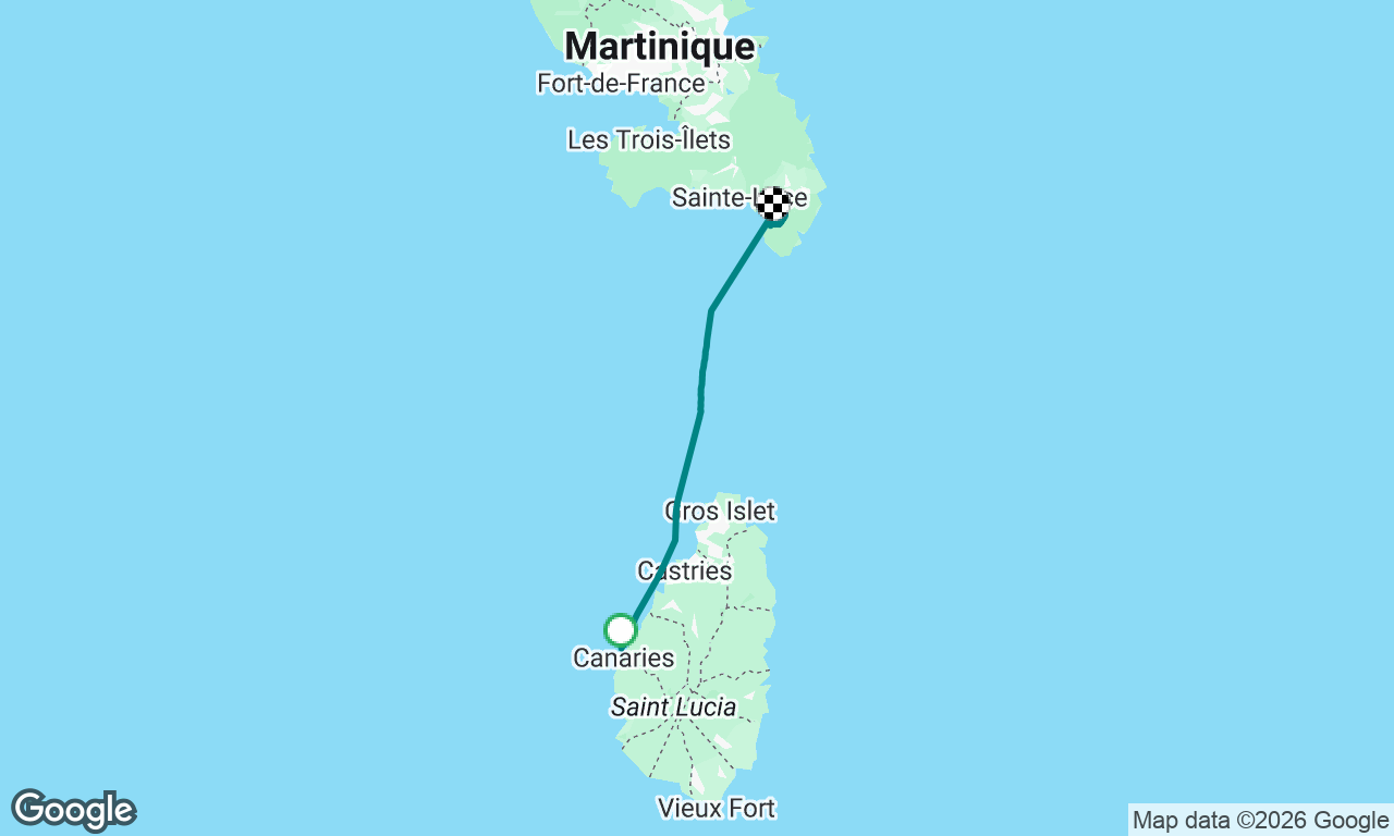 Voyage map