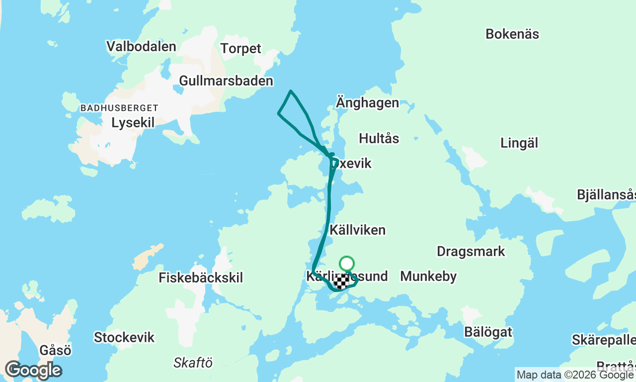 Voyage map