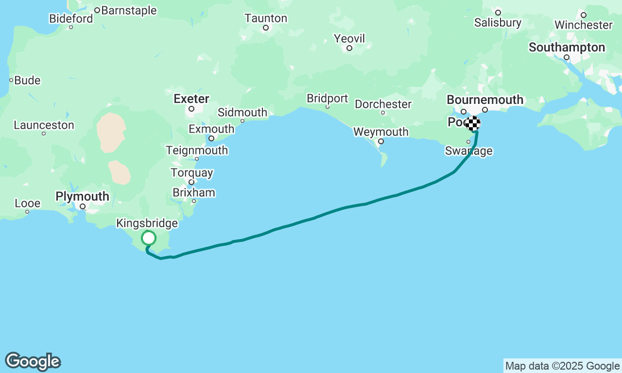 Salcombe to Studland