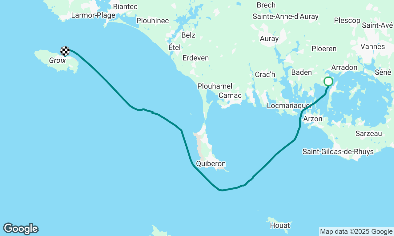 Île aux Moines - Groix (Port Tudy)