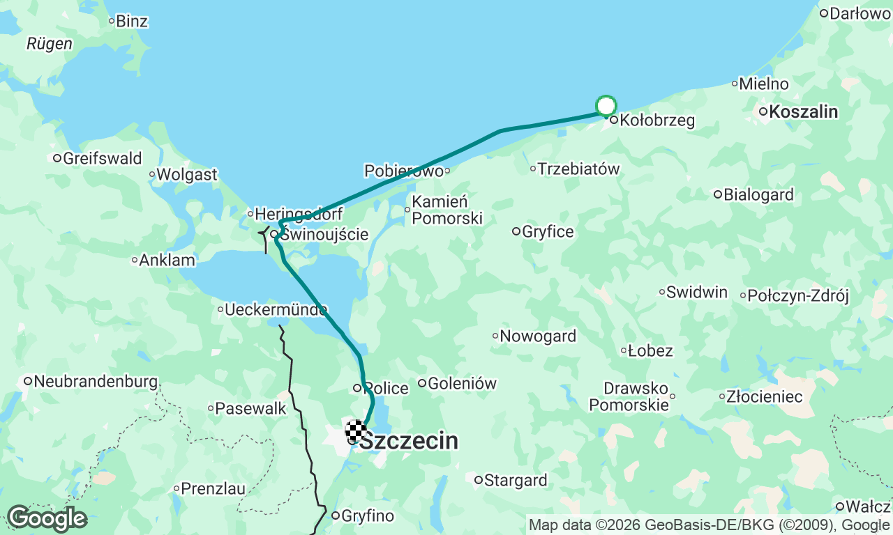 Voyage map