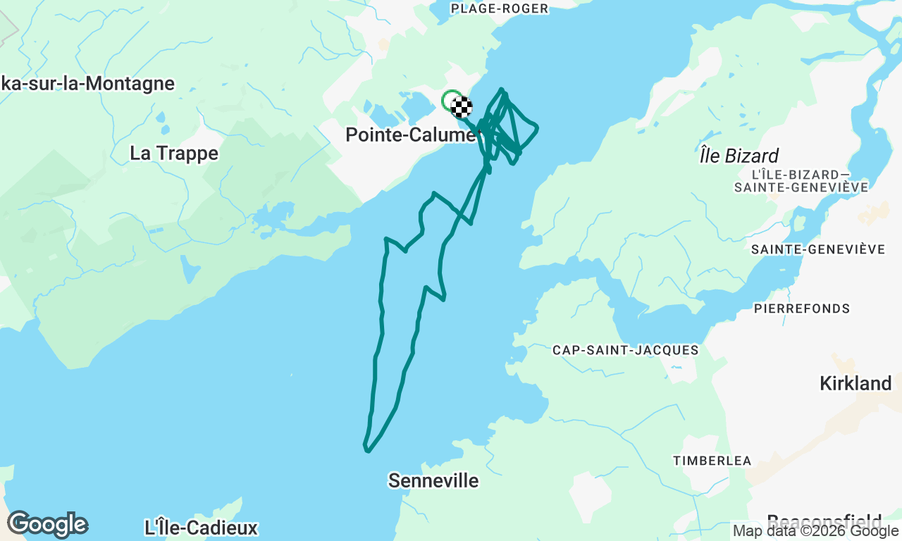 Voyage map