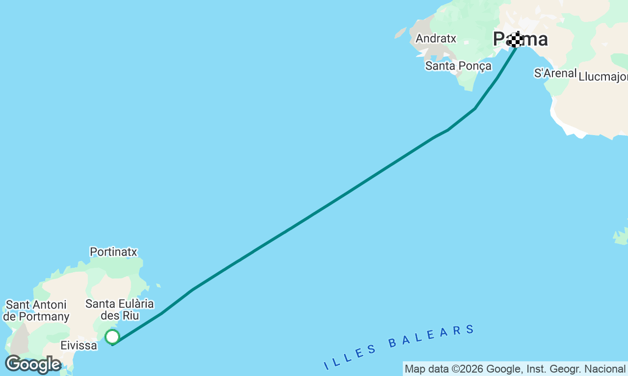 Voyage map