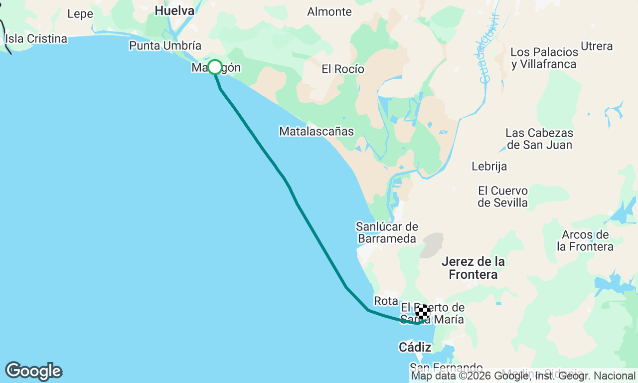 Voyage map