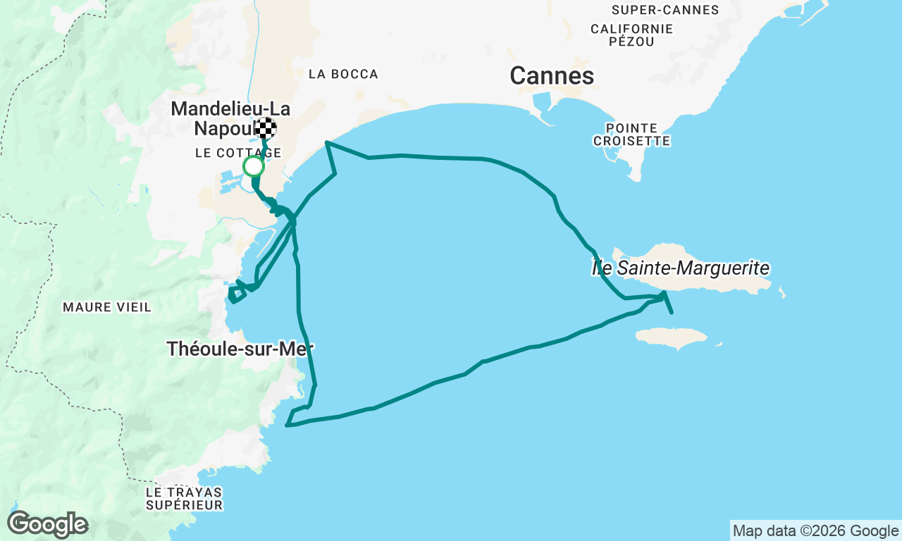 Voyage map